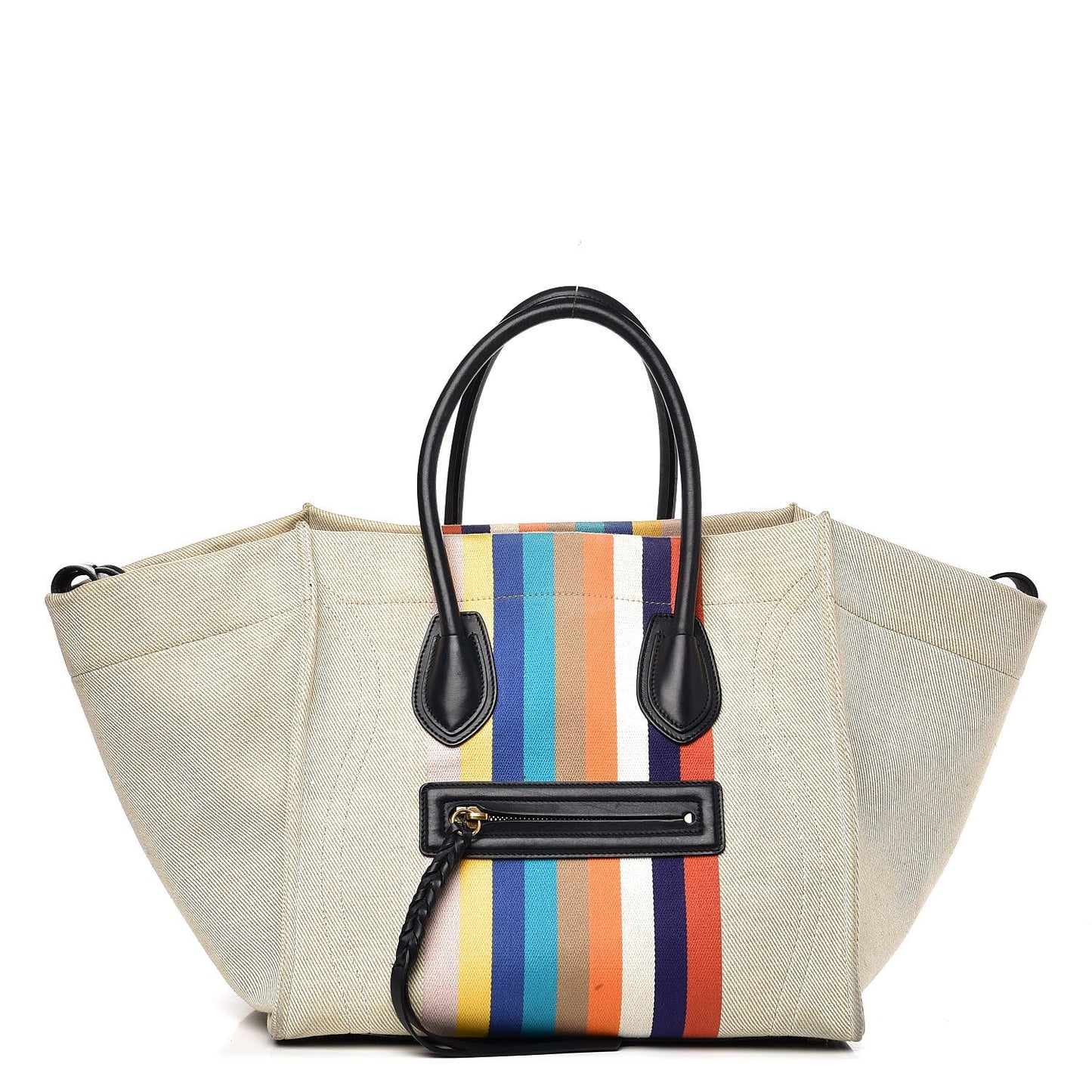 Cotton Canvas Medium Phantom Luggage Multicolor