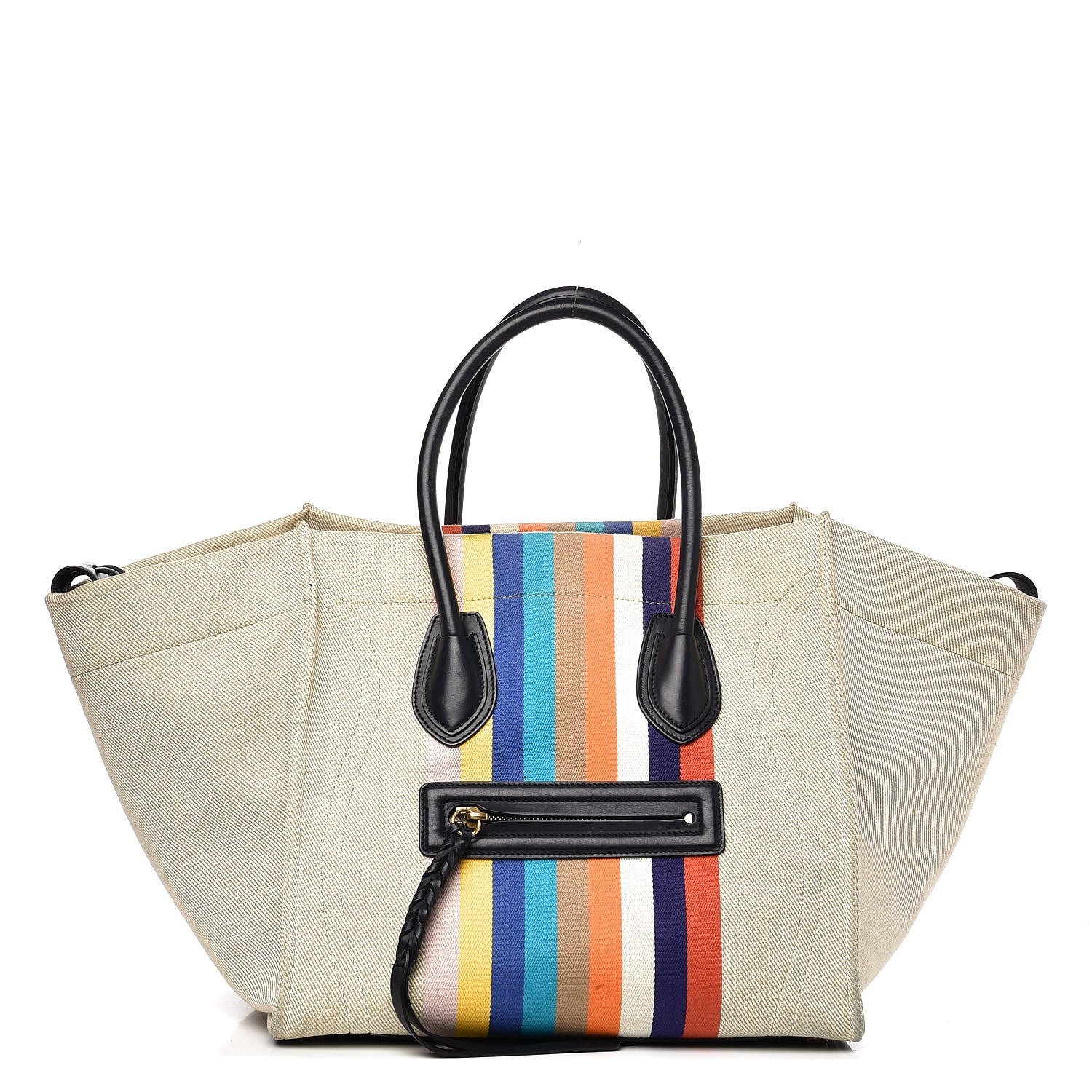 Celine Cotton Canvas Medium Phantom Luggage Multicolor 1 of 12