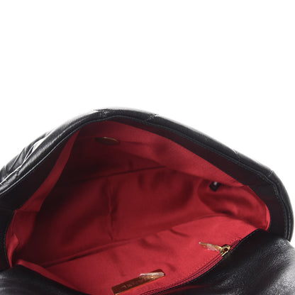 Chanel Goatskin Quilted Medium Chanel 19 Flap Black 5 of 11