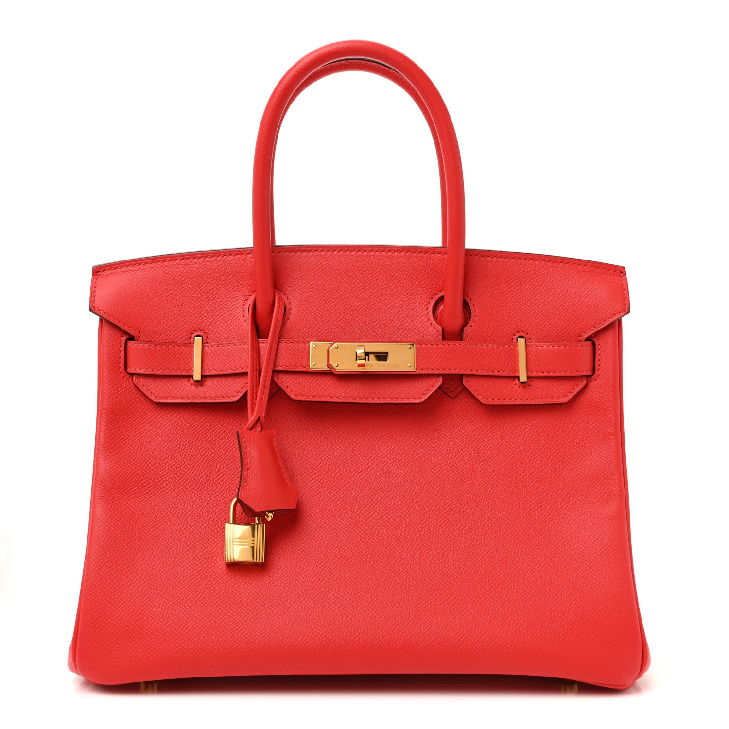 Hermes Epsom Birkin 30 Rouge Tomate 1 of 34