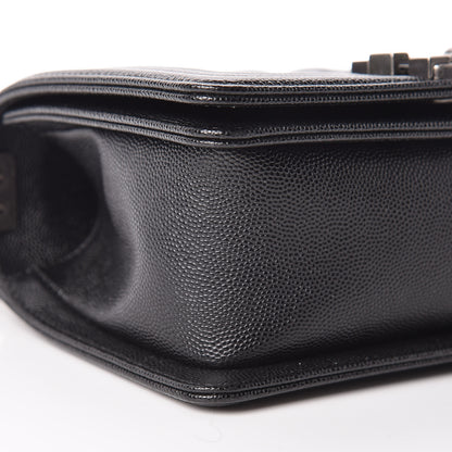 Chanel Caviar Quilted Small Boy Flap Black 5 of 11