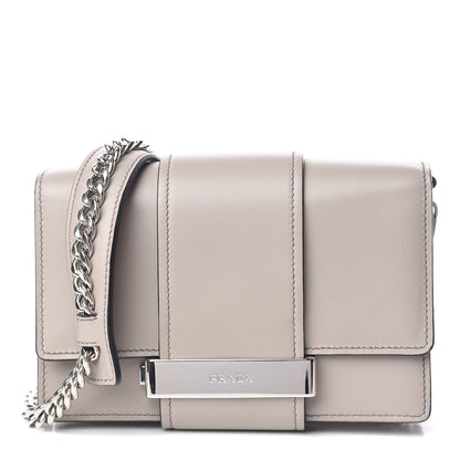 Prada City Calf Ribbon Bag Pomice 1 of 9