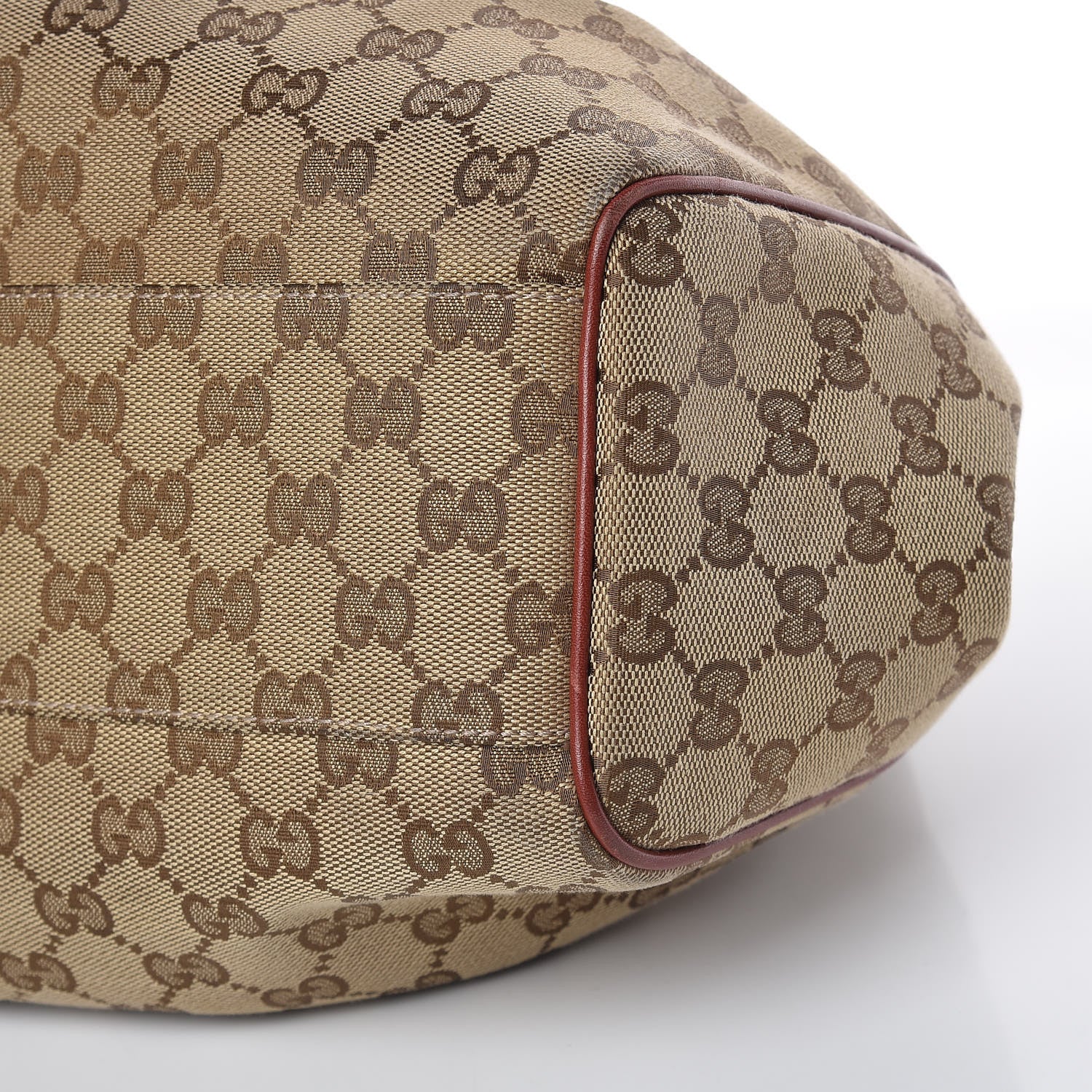 Gucci Monogram Medium Sukey Tote Dark Red 11 of 11