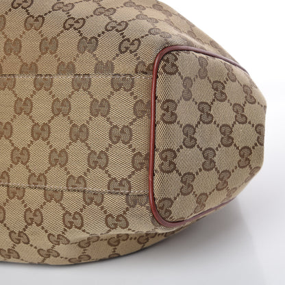 Gucci Monogram Medium Sukey Tote Dark Red 11 of 11