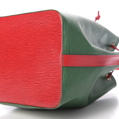 Louis Vuitton Epi Petit Bi-Color Noe Borneo Castillan Red 11 of 12