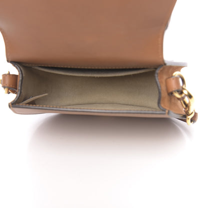 Chloe Calfskin Suede Small Nile Bracelet Bag Caramel 5 of 9