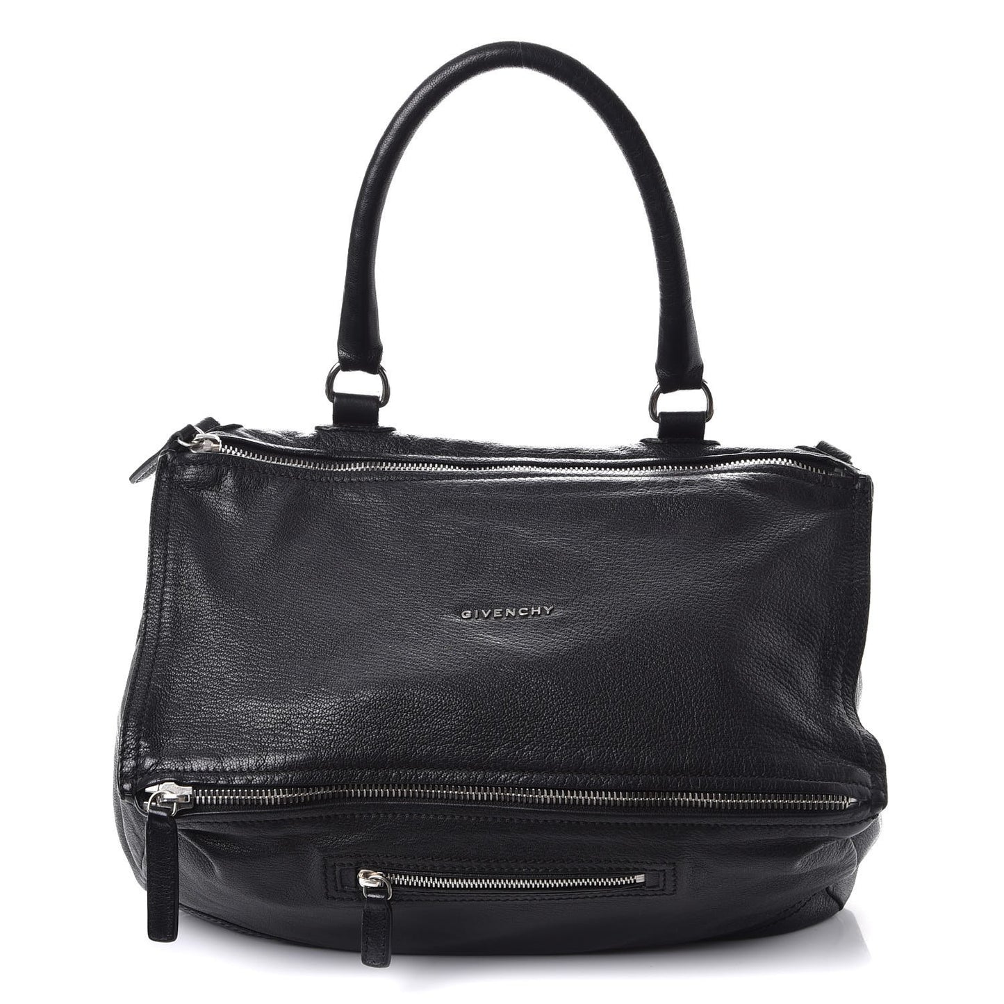 Sugar Goatskin Large Pandora Black