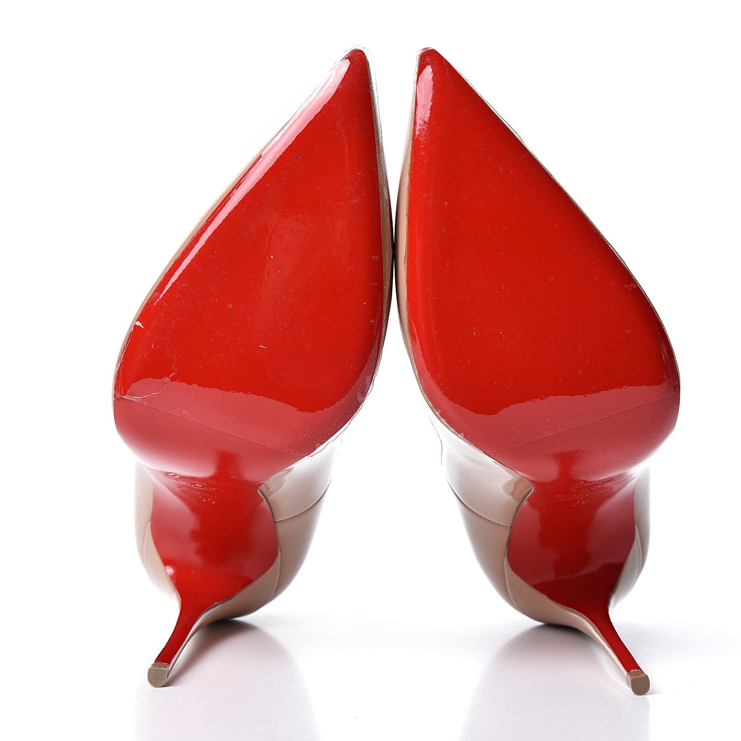 Christian Louboutin Patent So Kate 120 Pumps 39 Nude 6 of 10