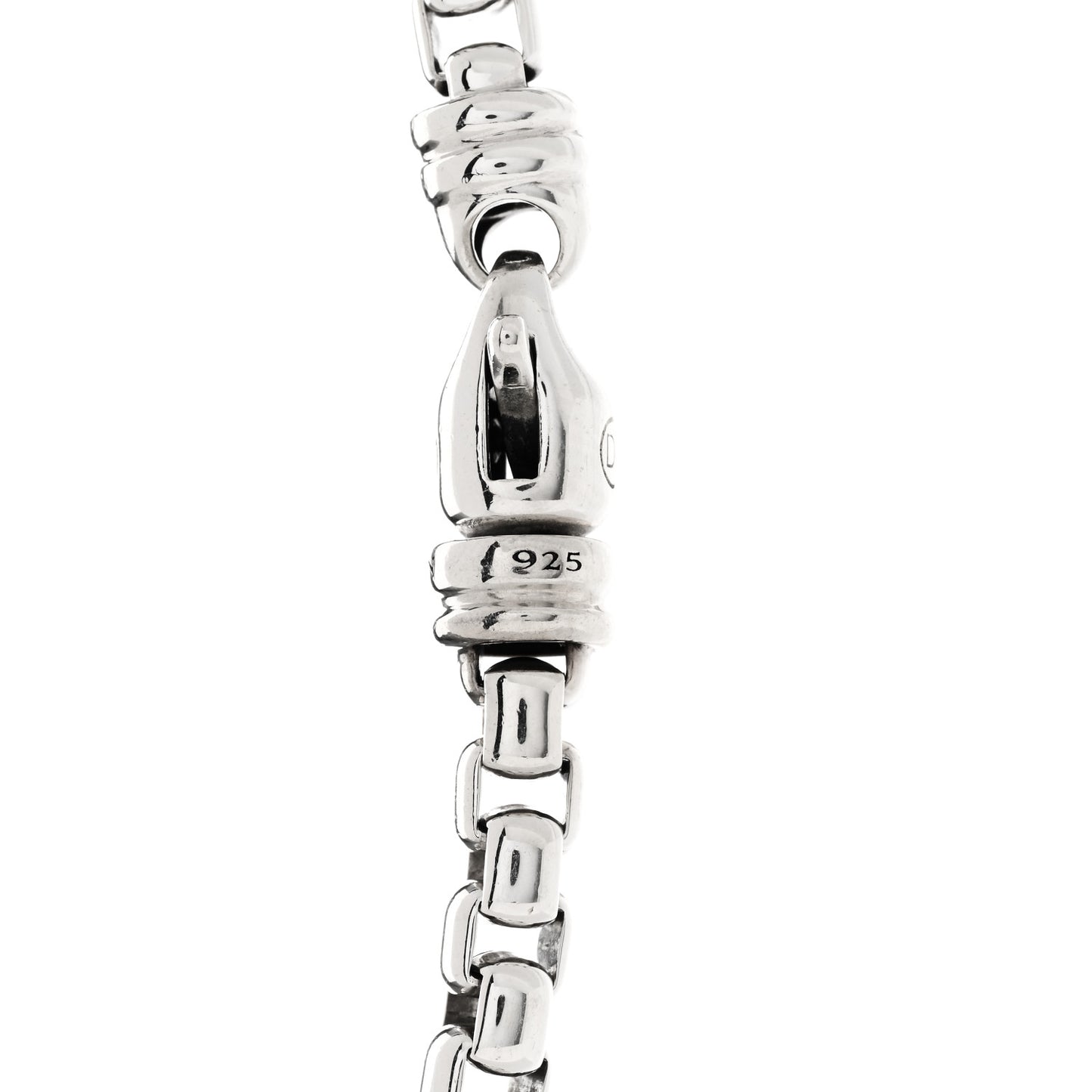 Sterling Silver 4.8mm Box Chain Necklace 22"