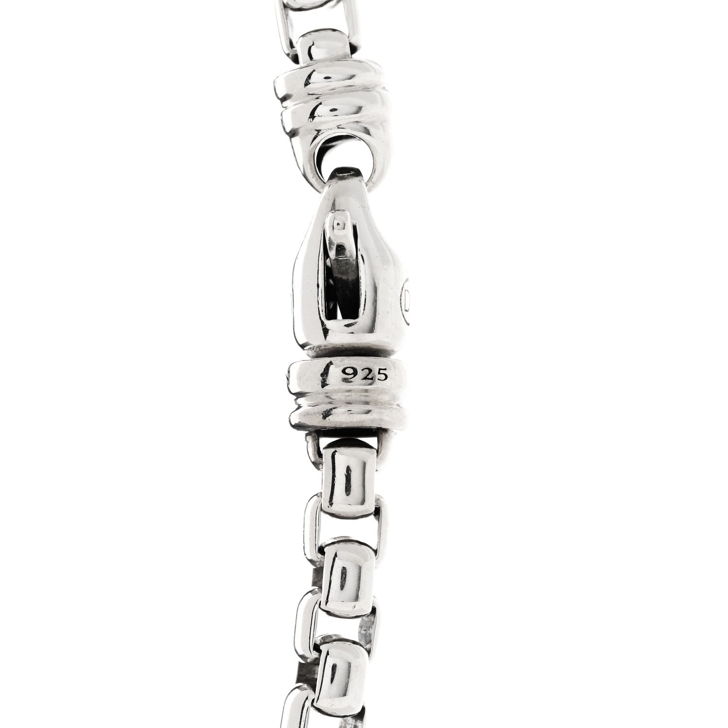 David Yurman Sterling Silver 4.8mm Box Chain Necklace 22" 4 of 4