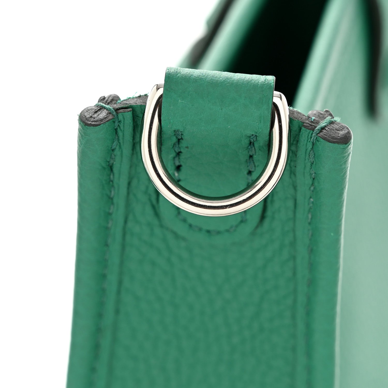 Hermes Taurillon Clemence Evelyne TPM Vert Jade 11 of 13