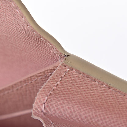 Louis Vuitton Damier Azur Rosalie Coin Purse Rose Ballerine 7 of 9