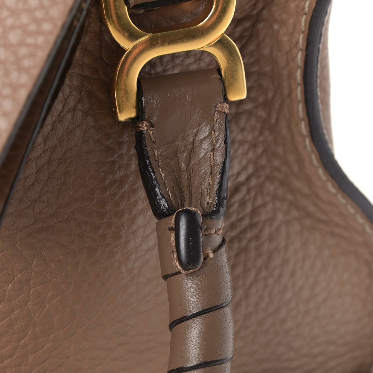 Calfskin Mini Marcie Satchel Nut