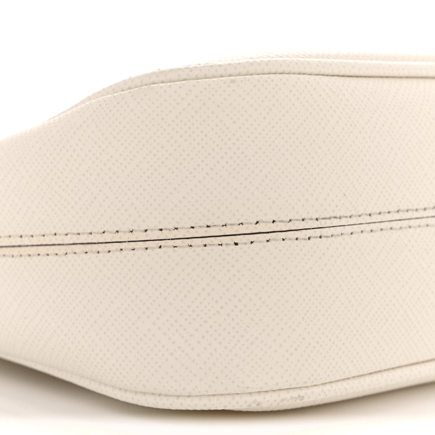 Prada Saffiano Lux Mini Re-Edition Shoulder Bag White 9 of 11