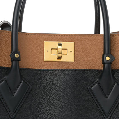 Louis Vuitton Calfskin Monogram On My Side Black 8 of 10