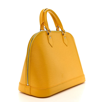Louis Vuitton Epi Alma PM Citron 3 of 15
