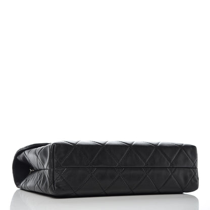 Chanel Calfskin Quilted In The Business Flap Bag Black 5 of 13