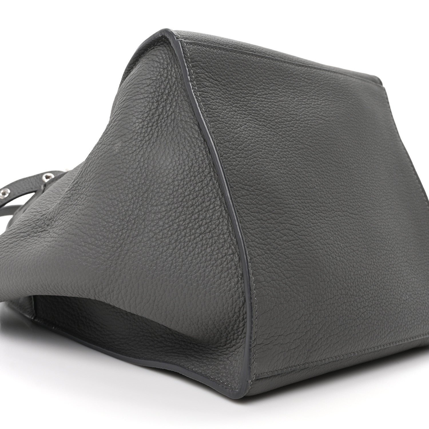 Celine Supple Calfskin Long Strap Small Big Bag Grey 9 of 10
