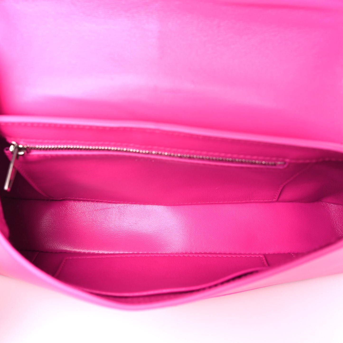 Box Calfskin Medium XX Flap Bag Lipstick Pink