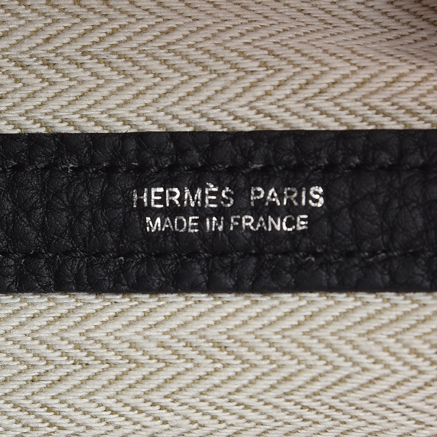 Hermes Negonda Garden Party 30 TPM Black 8 of 10