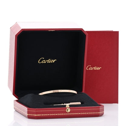 Cartier 18K Pink Gold Small LOVE Bracelet 17 5 of 5