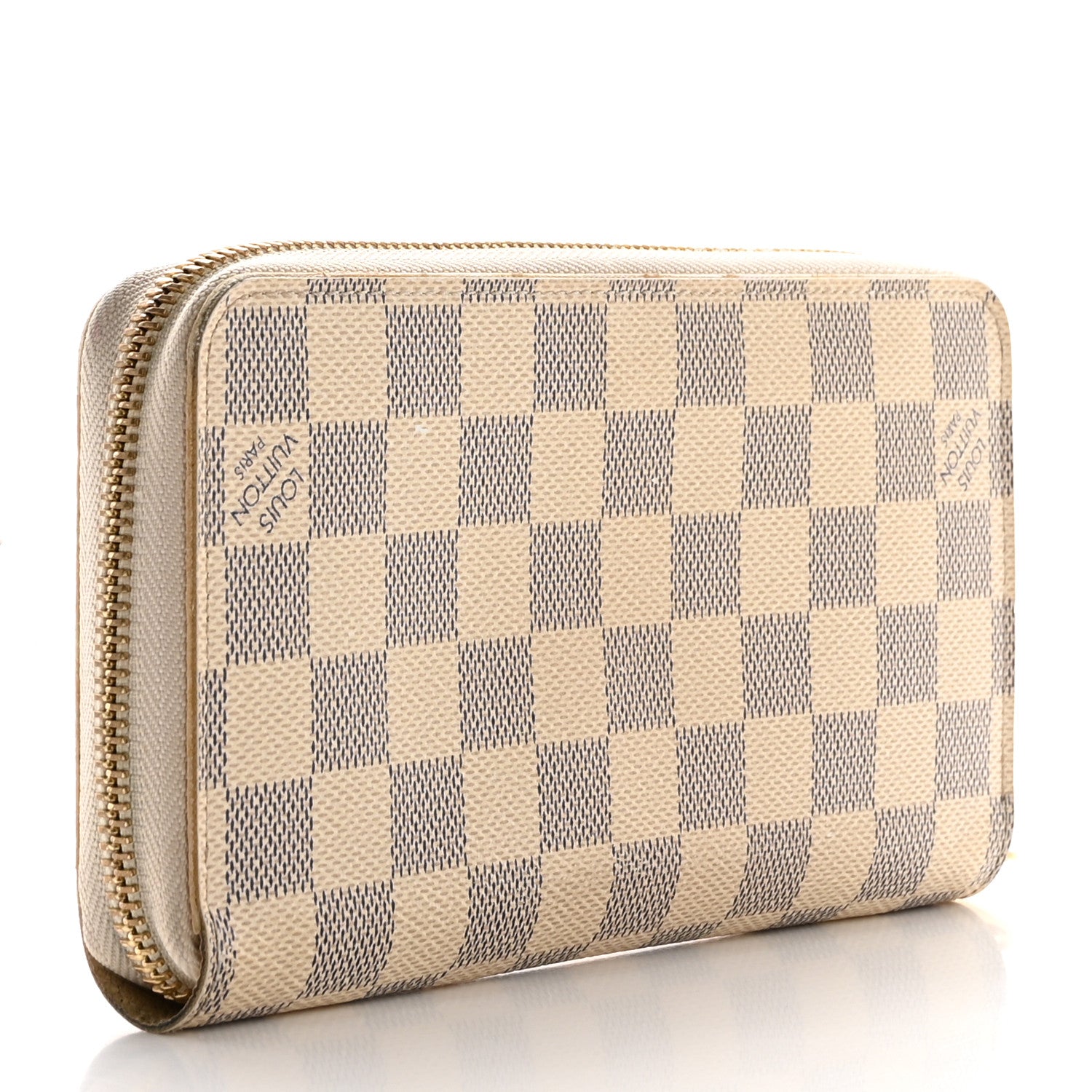 Louis Vuitton Damier Azur Zippy Wallet 3 of 12