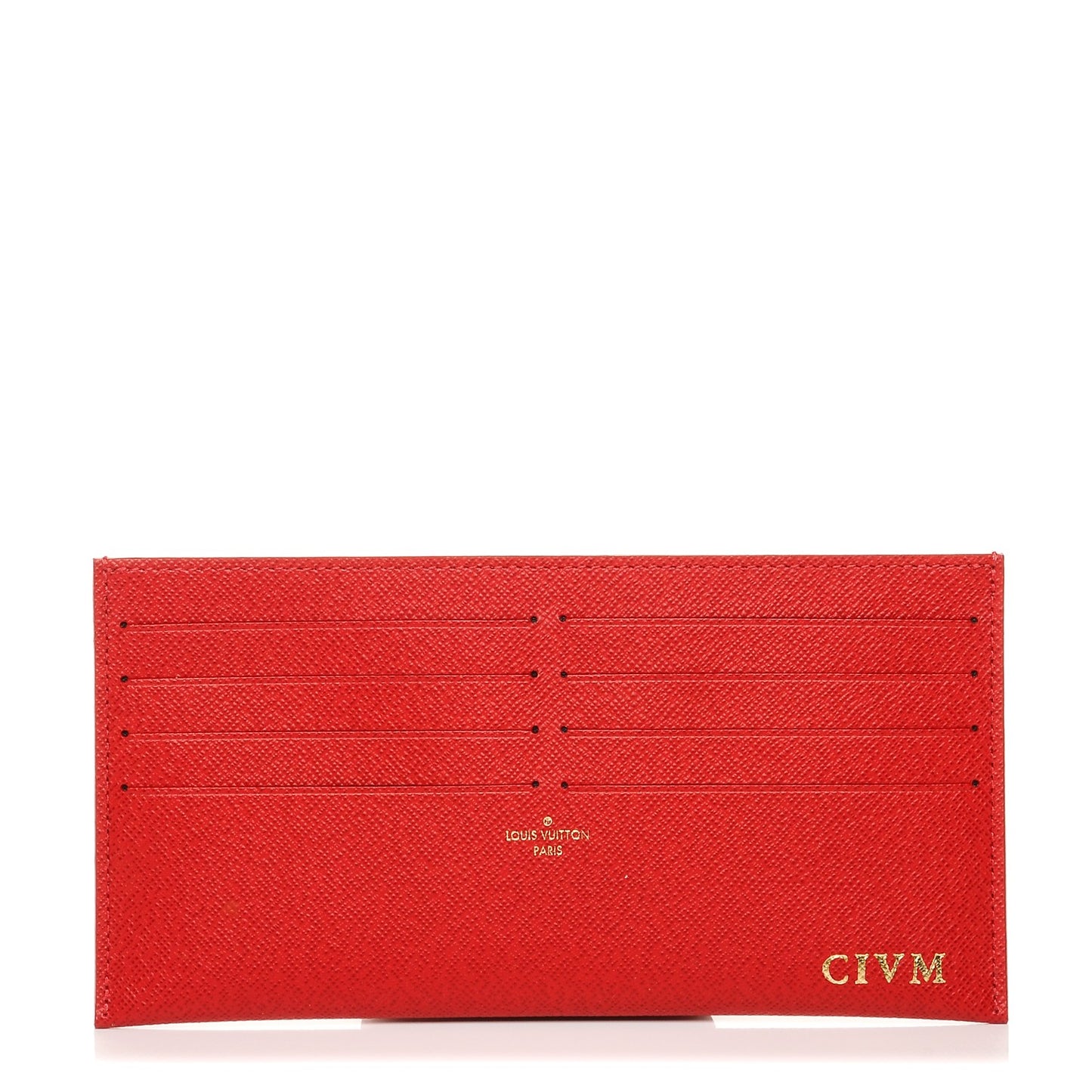 Calfskin Felicie Chain Wallet Card Holder Insert