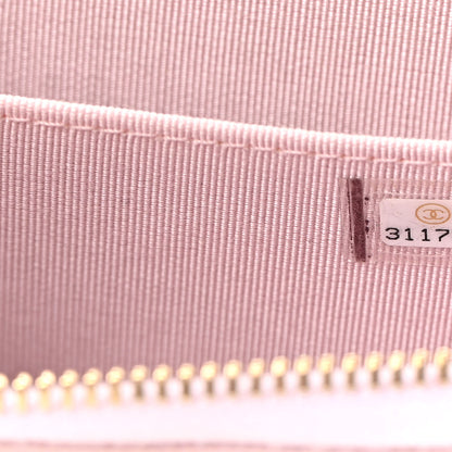 Chanel Caviar Quilted Zip Coin Purse Light Pink 7 of 8