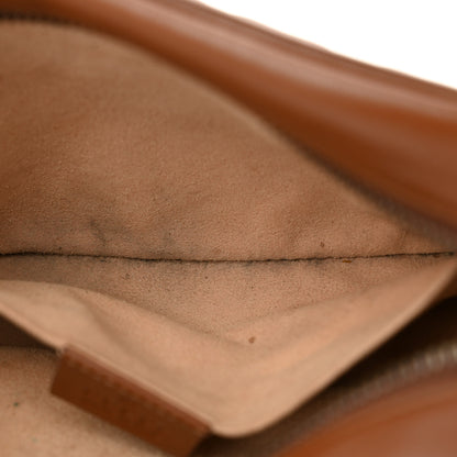 Gucci Glazed Calfskin Matelasse Diagonal Mini GG Marmont Chain Shoulder Bag Cuir 12 of 13