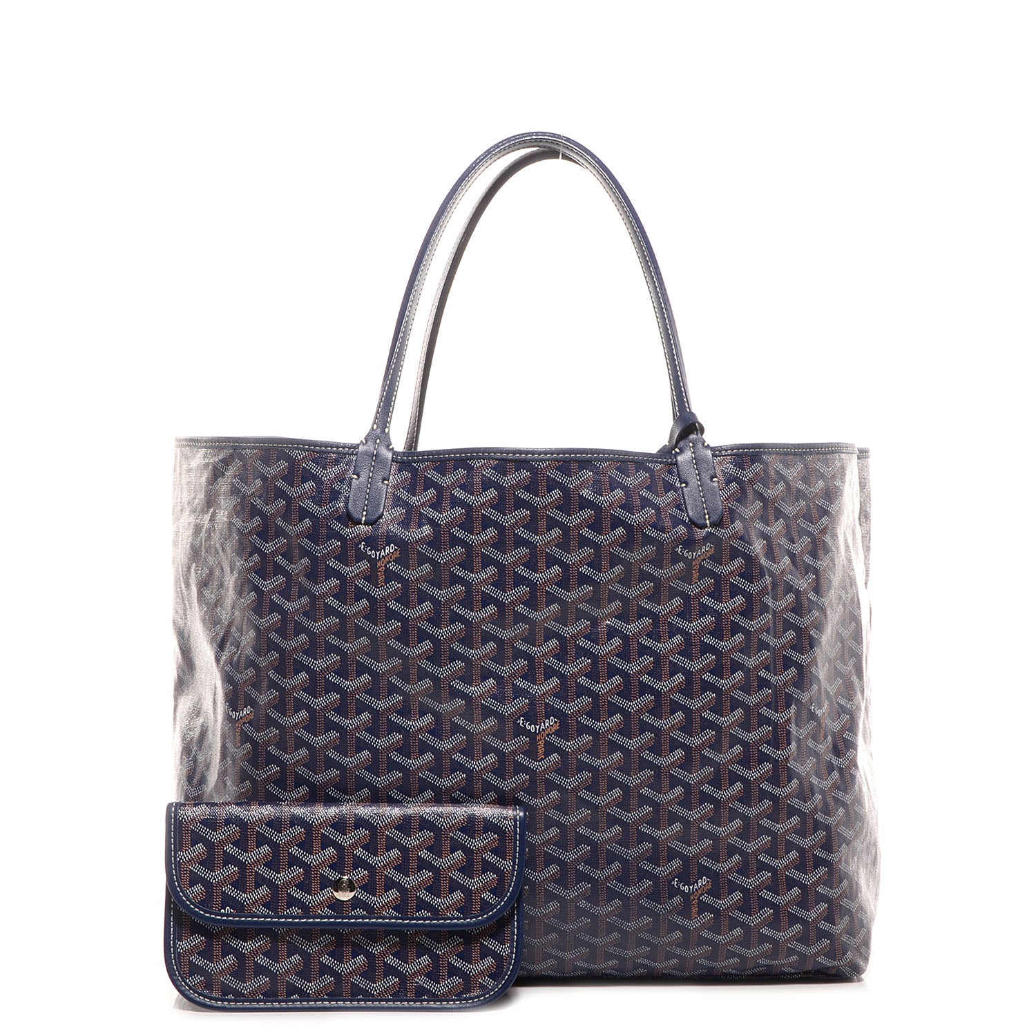 Goyard Goyardine Saint Louis GM Navy 1 of 9