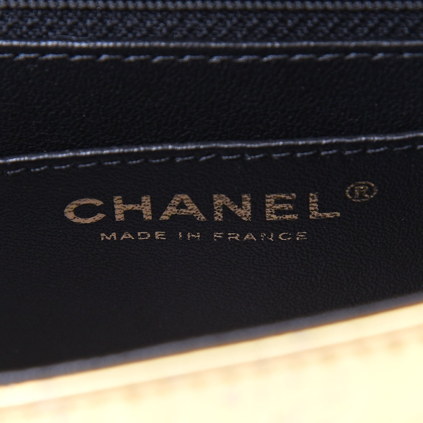 Metallic Calfskin Crocodile Embossed Cocodile Rectangular Mini Flap Gold