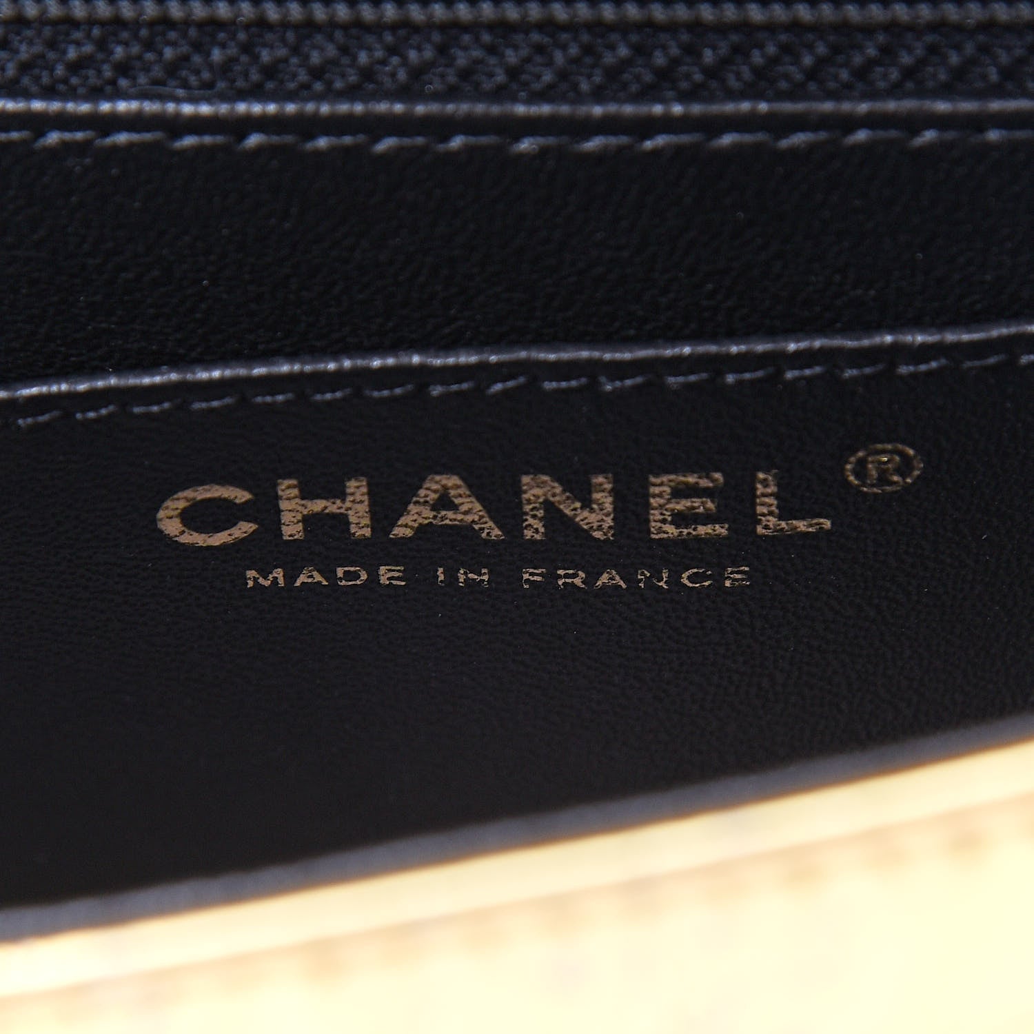 Chanel Metallic Calfskin Crocodile Embossed Cocodile Rectangular Mini Flap Gold 6 of 10