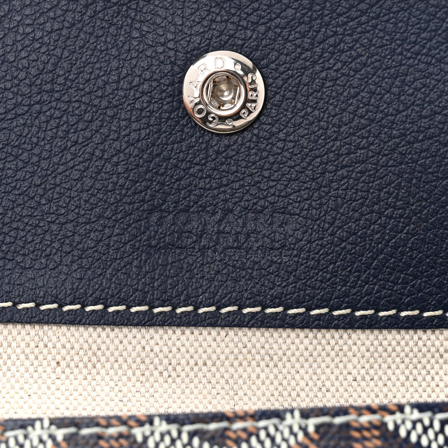 Goyardine Saint Louis PM Navy