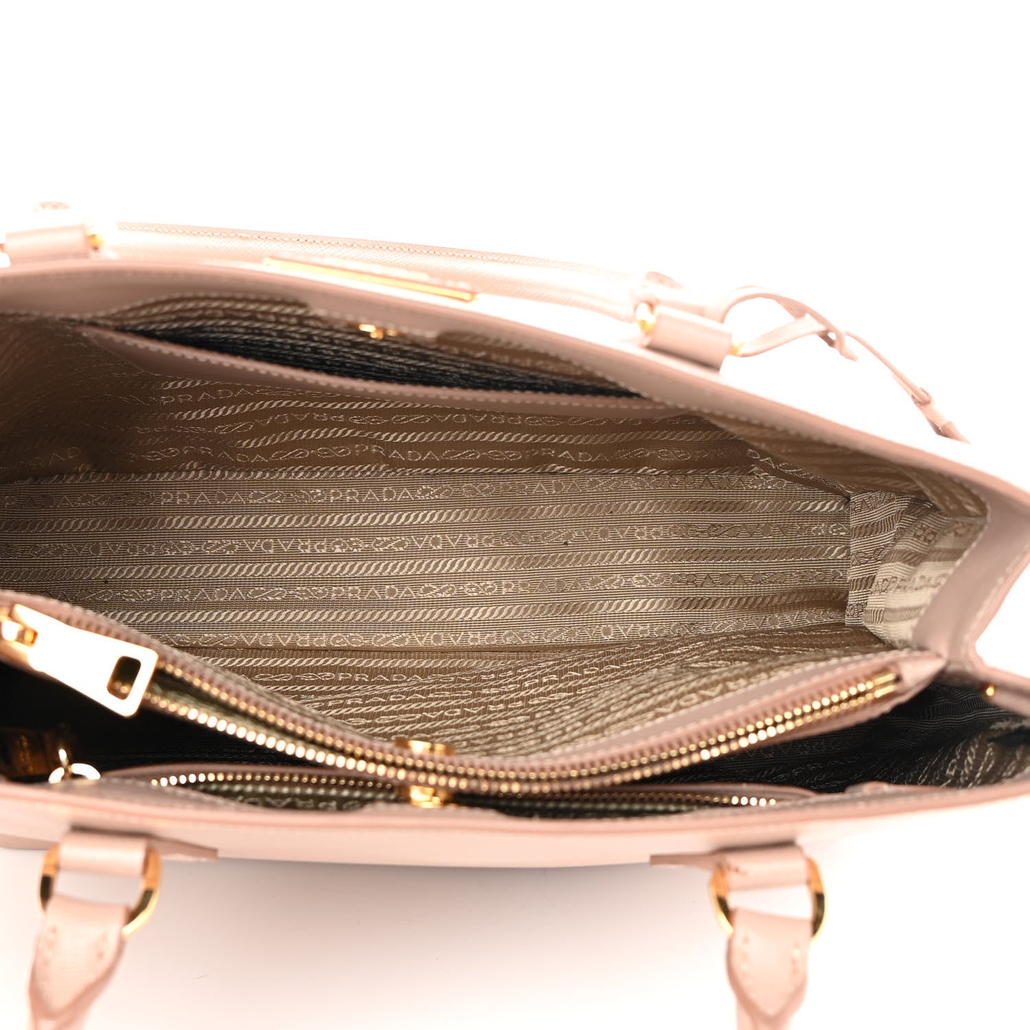 Prada Saffiano Lux Medium Tote Cammeo 4 of 10