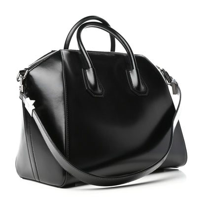 Givenchy Shiny Lord Calfskin Medium Antigona Black 3 of 9