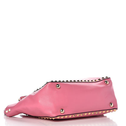 Valentino Garavani Vitello Small Rockstud Tote Ninphea 4 of 11