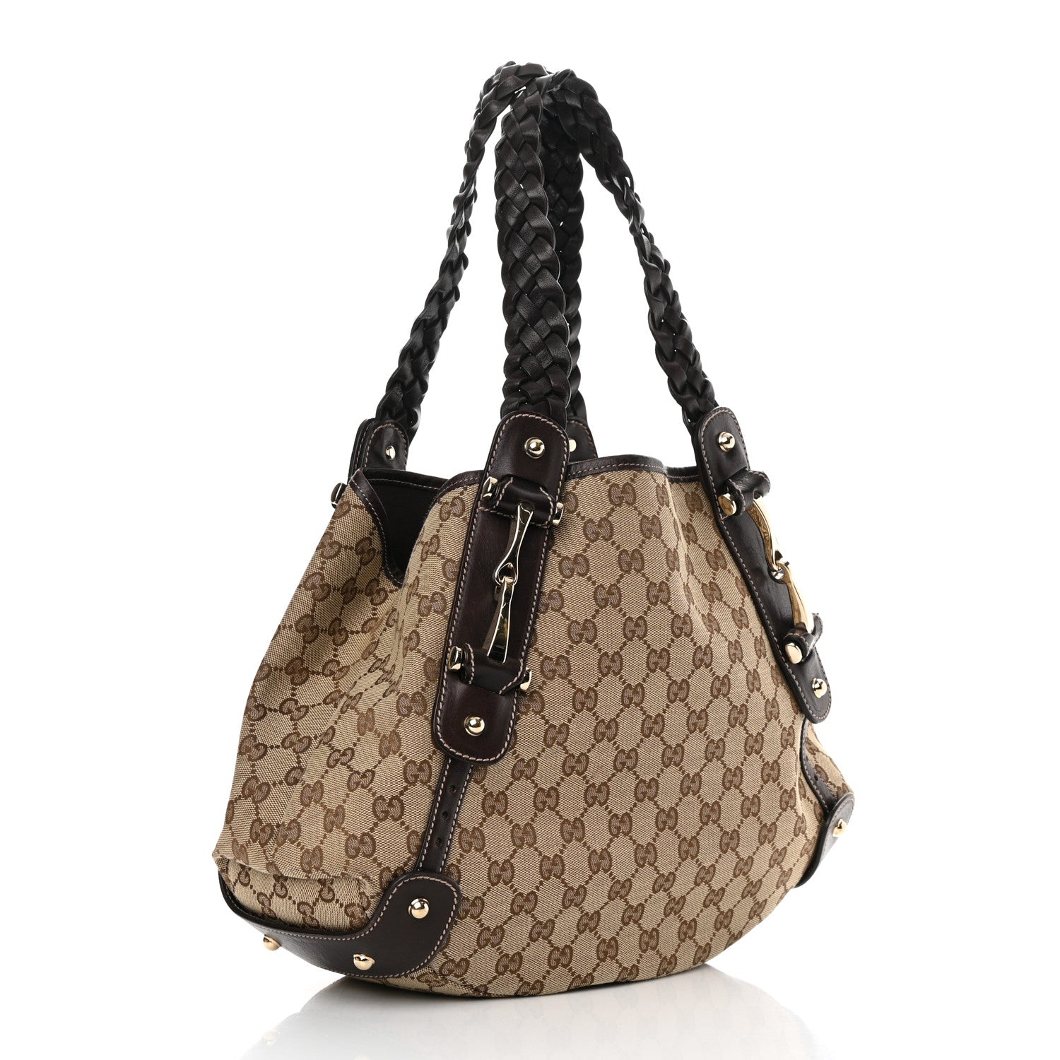 Gucci Monogram Small Pelham Shoulder Bag Dark Brown 3 of 14