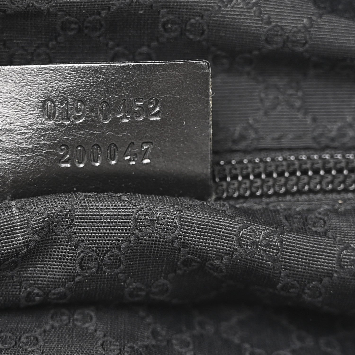 Gucci Nylon Calfskin Large Messenger Bag Black 12 of 27
