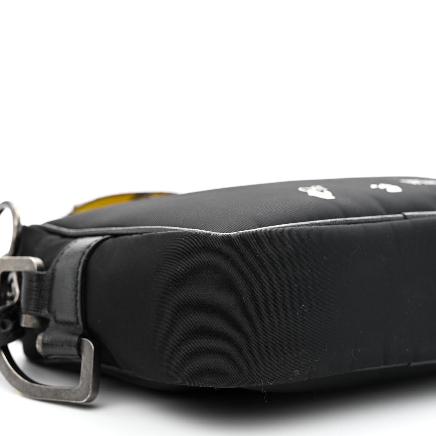 Off-White Nylon Logo Print Crossbody Bag Black 9 of 11