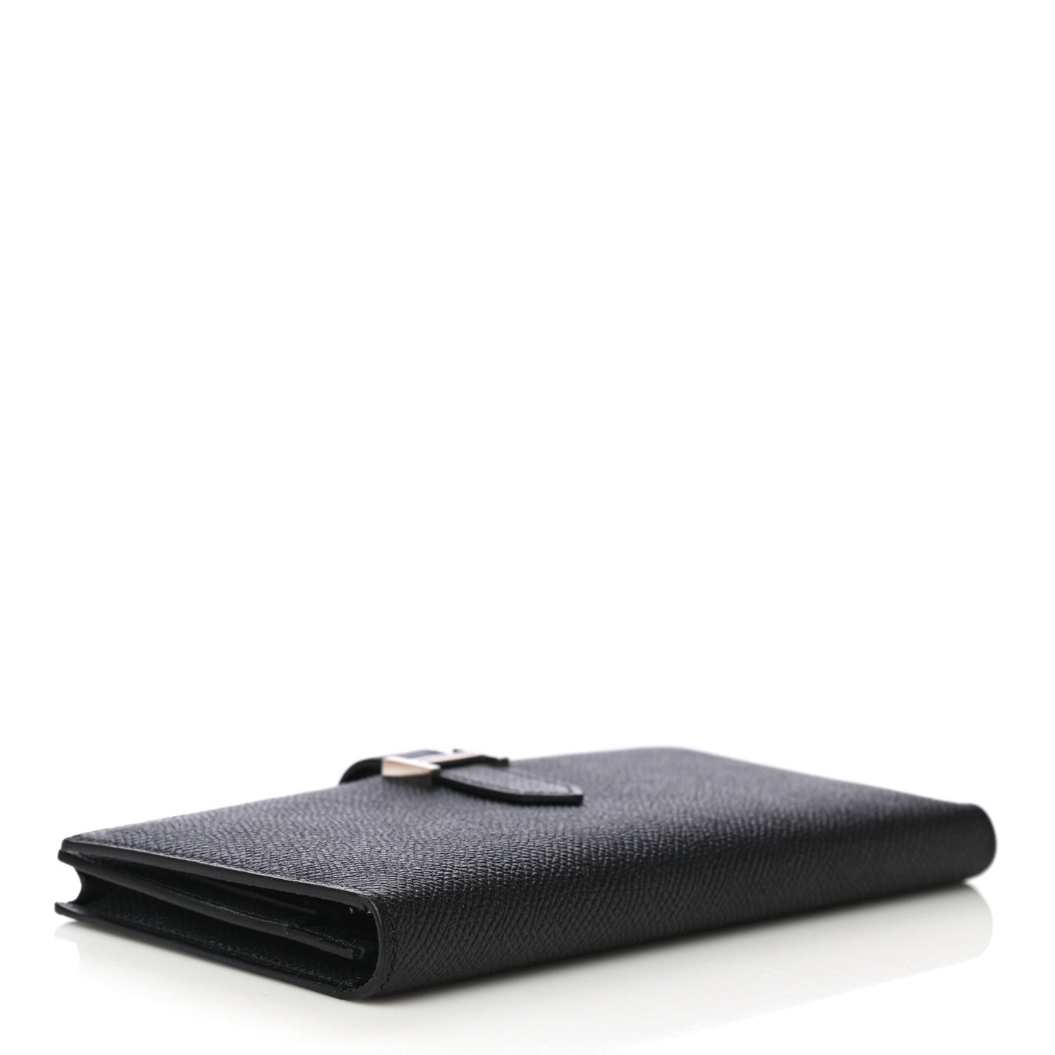 Hermes Epsom Bearn Gusset Wallet Black 4 of 10