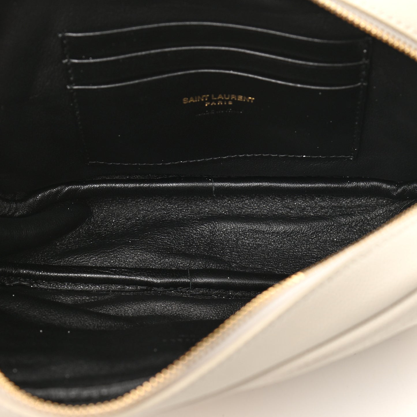 Grain De Poudre Matelasse Monogram Mini Lou Camera Bag Blanc Vintage