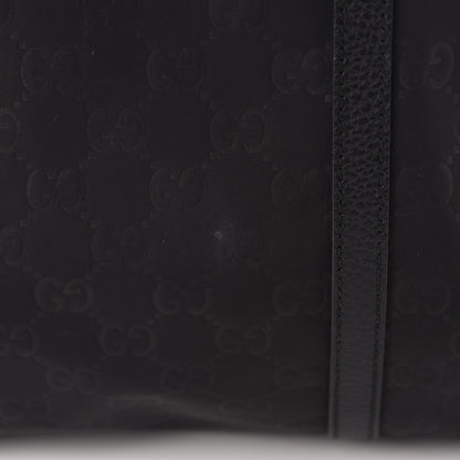 Gucci Nylon Monogram Medium Vertical Tote Black 9 of 12