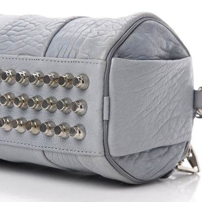 Alexander Wang Pebbled Lambskin Mini Rockie Carbon Rodhium Hardware 7 of 12