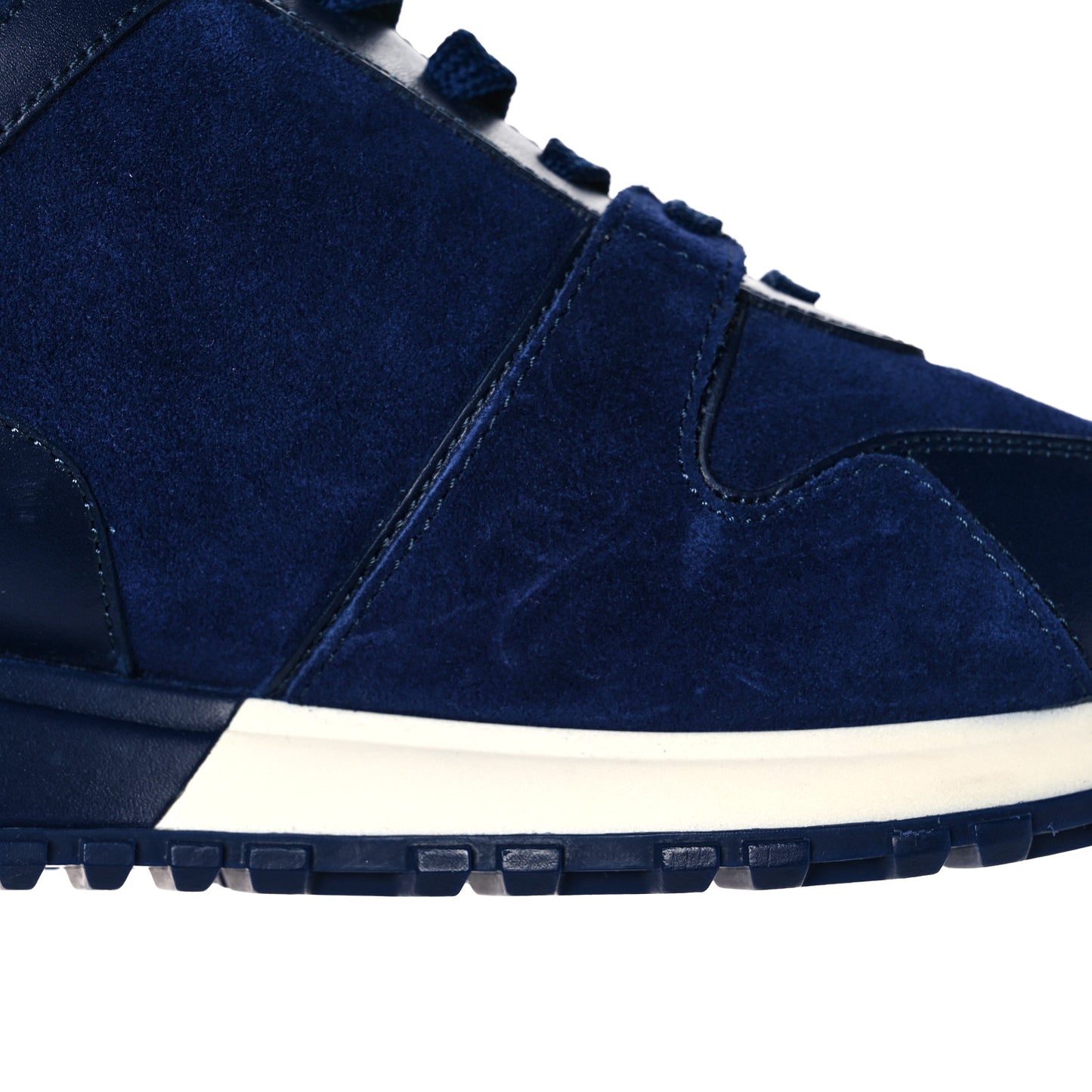 Suede Run Away Sneakers 38 Blue