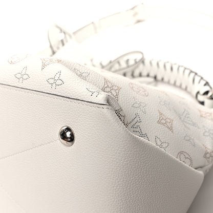 Louis Vuitton Mahina Beaubourg Hobo MM Snow 9 of 11