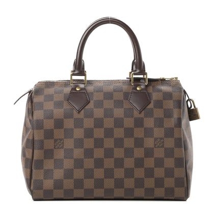 Louis Vuitton Damier Ebene Speedy 25 1 of 15