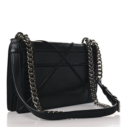 Christian Dior Lambskin Medium Diorama Flap Bag Black 3 of 13