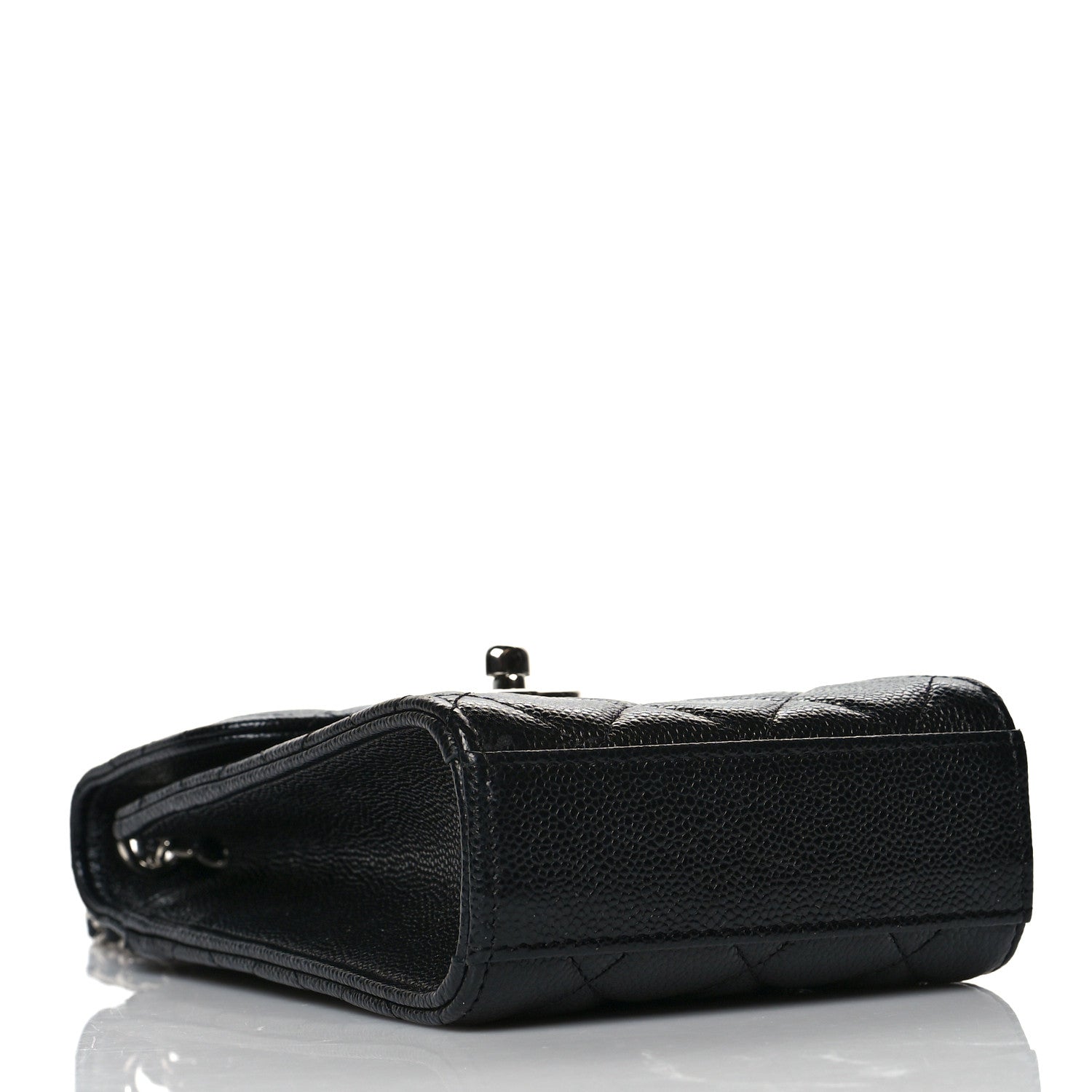 Chanel Caviar Quilted Classic Phone Holder Black 4 of 12
