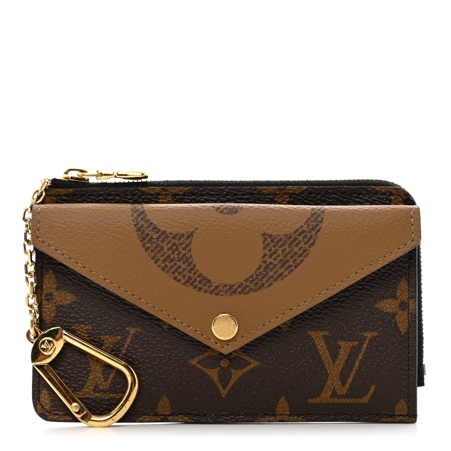 Louis Vuitton Reverse Monogram Recto Verso Card Holder Brown 1 of 7