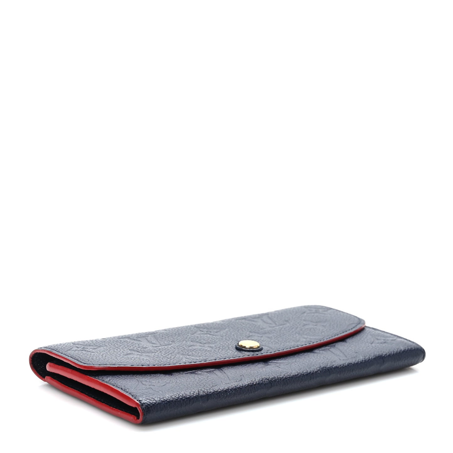 Empreinte Emilie Wallet Marine Rouge